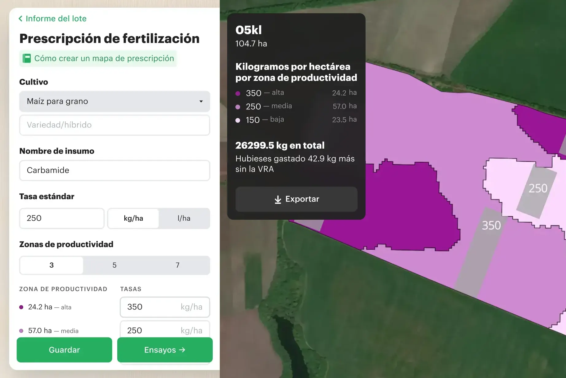 OneSoil Yield